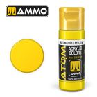 Ammo Mig Jimenez - ATOM ACRYLIC COLOR YELLOW 20 ML