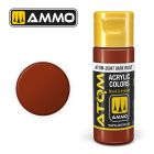 Ammo Mig Jimenez - ATOM ACRYLIC COLOR DARK RUST 20 ML