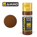 Ammo Mig Jimenez - ATOM ACRYLIC COLOR CLAY BROWN 20 ML