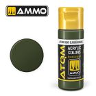 Ammo Mig Jimenez - ATOM ACRYLIC COLOR OLIVGRUN DARK 20 ML