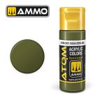 Ammo Mig Jimenez - ATOM ACRYLIC COLOR RUSSIAN GREEN 4BO 20 ML