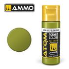 Ammo Mig Jimenez - ATOM ACRYLIC COLOR YELLOW GREEN 20 ML