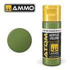 Ammo Mig Jimenez - ATOM ACRYLIC COLOR RESEDAGRUN RAL 6011 20 ML