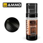 Ammo Mig Jimenez - ATOM ACRYLIC METALLIC BLACK 20 ML