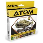 Ammo Mig Jimenez - ATOM STUG III AUSF.G EXTERIOR en INTERIOR COLORS SET