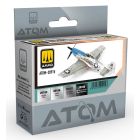 Ammo Mig Jimenez - ATOM ACR. BARE METAL AIRCRAFT COLORS SET
