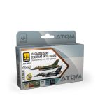 Ammo Mig Jimenez - ATOM USAF AGGRESSORS DESERT AND ARTIC COLORS SET