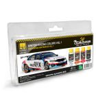 Ammo Mig Jimenez - COBRA MOTOR BRITISH RACING COLORS VOL.1 SET (05/25) *