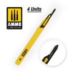 Ammo Mig Jimenez - SCALPELS MINI BLADE CURVED 4 PCS.