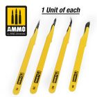 Ammo Mig Jimenez - SCALPELS STANDARD BLADE SET STRAIGHT/CURVED/RIPPER/LARGE 1PC