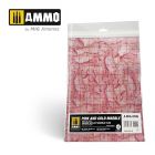 Ammo Mig Jimenez - MARBLE PINK en GOLD, SQUARE DIE-CUT TILES 2 PCS.