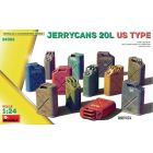 MiniArt - 1/24 JERRYCANS 20L US TYPE 6 PCS. (12/24) *