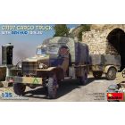 MiniArt - 1/35 G7107 CARGO TRUCK WITH BEN HUR TRAILER