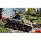 MiniArt - 1/35 M3 STUART DISEL EARLY PROD. (12/24) *