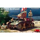 MiniArt - 1/35 JAPANESE M3 STUART w/CREW. (02/25) *