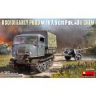 MiniArt - 1/35 RSO/01 EARLY PROD. WITH 7,5 CM PAK.40 en CREW