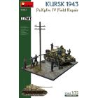 MiniArt - 1/35 KURSK 1943. PZ.KPFW. IV FIELD REPAIR. BIG SET