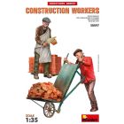 MiniArt - 1/35 CONSTRUCTION WORKERS W/ACC (02/25) *