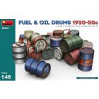 MiniArt - 1/48 FUEL en OIL DRUMS 1930-50S (?/23) *