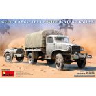 MiniArt - 1/35 G7117 CARGO TRUCK WITH WATER TRAILER