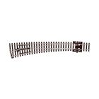 Peco - 1/160 TURNOUT CURVED LARGE RADIUS L/H 160MM