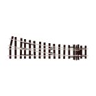 Peco - 1/76 TURNOUT MEDIUM RADIUS R/H 201MM