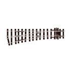 Peco - 1/76 TURNOUT MEDIUM RADIUS L/H 201MM