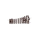 Peco - 1/76 TURNOUT SETRACK L/H 87MM