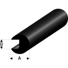 Raboesch - RUBBER FENDER PROFILE ROUND Ø8X2MM L=2M