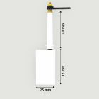 Raboesch - BALANCE RUDDER 25X42MM