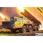 Zvezda - 1/72 MULTIPLE ROCKET LAUNCH SYSTEM BM-30 SMERCH (12/23) *