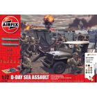 Airfix - D-day 75th Anniversary Sea Assault Gift Set (6/19) *