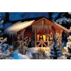 Busch - Winterhütte Mit Beleuchtung (Bu1085)