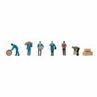 Faller - Freight workers with parcels and barrels - FA151609
