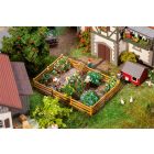 Faller - Pleasure garden with flowers and bushes - FA181276