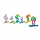 Jagerndorfer - 6 Figurines With Snowboard (1:32) (Jc54300)