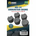 Mig - 1/35 Mg-34 Ammunition Drums (1/21) * - MIG8104