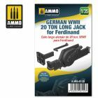 Mig - 1/35 German Wwii 20 Ton Long Jack For Ferdinand (3/21) *