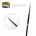 Mig - 1 Premium Marta Kolinsky Round Brush - MIG8602