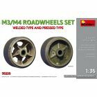 Miniart - M3/m4 Roadwheels Set Welded And Pressed Type (3/20) * - MIN35220