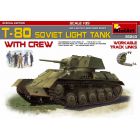 Miniart - T-80 Soviet Light Tank W/crew. S.e. (Min35243)