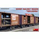 Miniart - Soviet Railway Wagon Teplushka 1:35 - Min35300