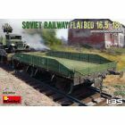 Miniart - Soviet Railway Flatbed 16,5-18 T 1:35
