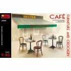Miniart - Café Furniture & Crockery (Min35569)