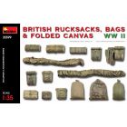 Miniart - British Rucksacks Bags & Folded Canvas Ww2 (Min35599)