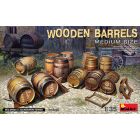 Miniart - 1/35 Wooden Barrels Medium Size (1/21) * - MIN35630