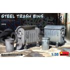 Miniart - 1/35 Steel Trash Bins (7/21) *min35636
