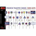 Miniart - 1/35 French Traffic Signs 1930-40â€™s (8/21) *min35645