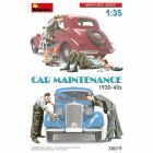Miniart - Car Mainenance 1930-40s 1:35 (7/20) * - MIN38019