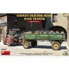 Miniart - 1/35 German Tractor D8506 With Trailer (7/21) *min38038